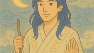 【神様紹介】月読命（つきよみのみこと）　静かな夜に寄り添う、月の神のまなざし